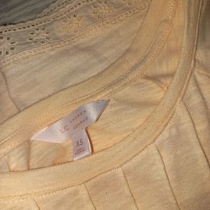 Lace bottom shirt-Lauren Conrad